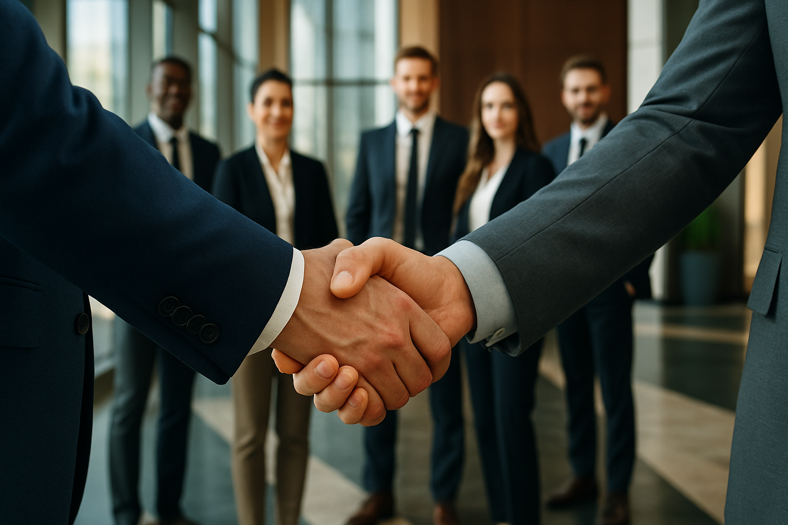 Conceptual composition illustrating innovation in marketing